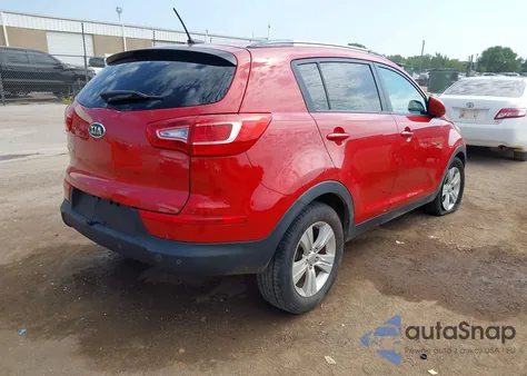 2011 Kia Sportage Lx from USA, damaged, VIN KNDPB3A20B7048912